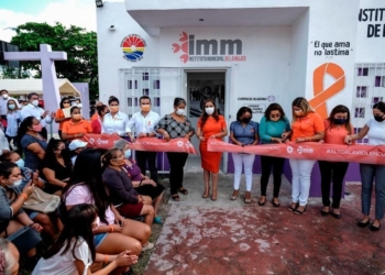 Rehabilitan caseta policiaca en Cancún para convertirlo en módulo de atención a mujeres