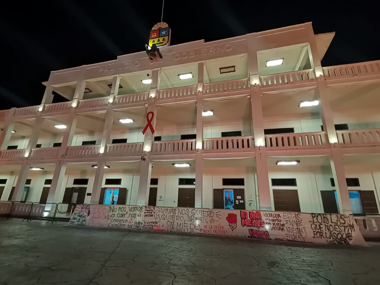 Sin incidentes manifestación de mujeres en Chetumal por el 25N