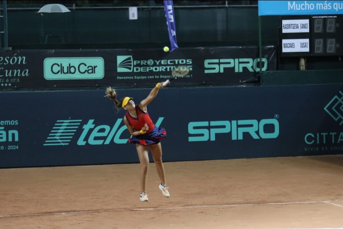 Victoria Jiménez Kasintseva inicia con el pie derecho defensa del título del Mundial Juvenil Yucatán de Tenis