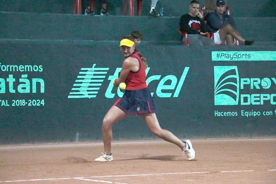 La tenista No. 1 del ranking, Victoria Jiménez, avanza a semifinales del 34º Mundial Juvenil Yucatán