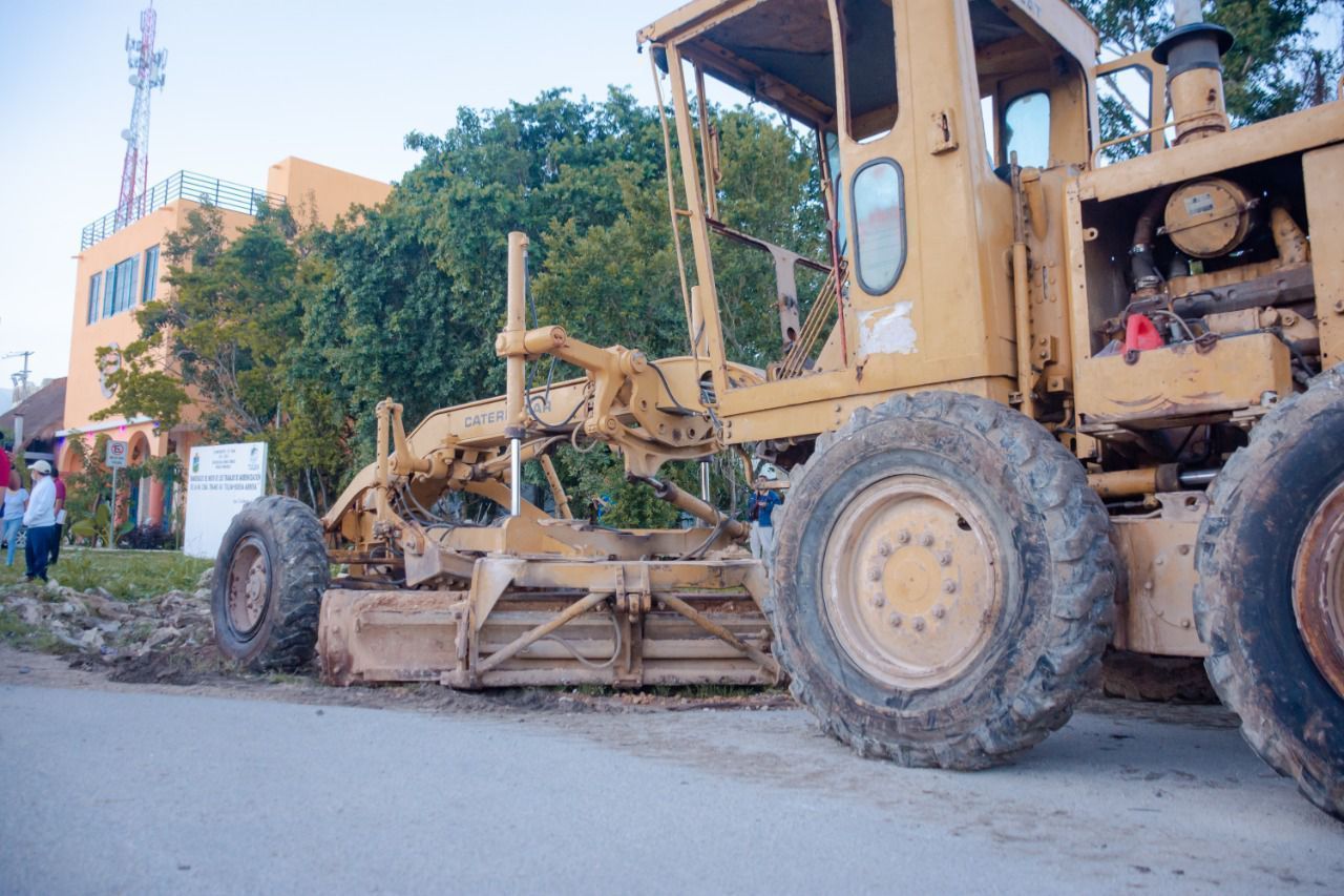 Ayuntamiento pone en marcha modernización de la avenida Cobá
