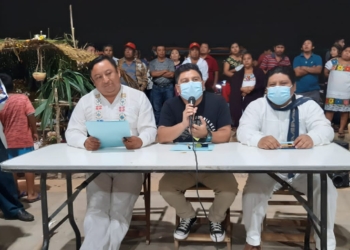 Exitoso festival de las ánimas en la zona maya