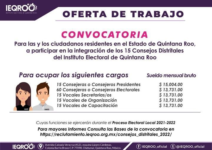 Reiteran invitación a ciudadanía para integrar los consejos distritales