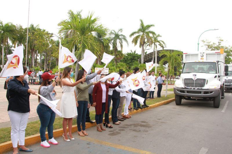En marcha 10 camiones recolectores de basura al municipio que todos queremos: Yensunni Martínez