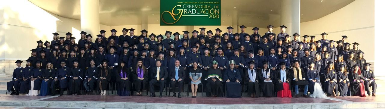 Ceremonias de graduación de la UQRoo de los Campus Chetumal Bahía y Chetumal Salud