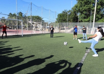 Blanca Merari Tziu Muñoz inaugura la fase estatal del Encuentro Nacional Deportivo Indígena 2021