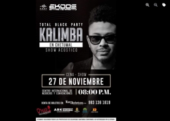 Todo listo para el concierto acústico de Kalimba en Chetumal