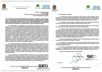 Director del plantel primaria de Pucté, se niega a que se imparta clases presenciales