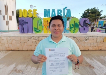 Francisco Puc listo para la contienda para la alcaldía de Sabán