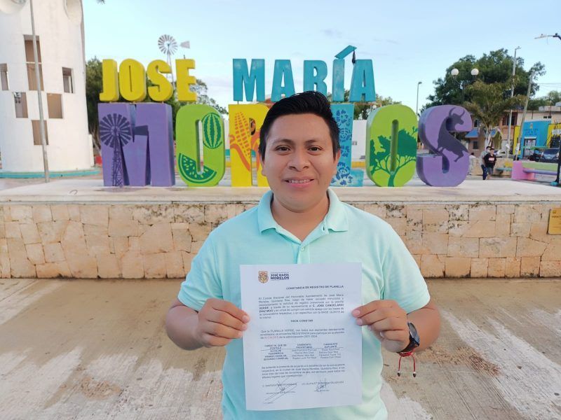 Francisco Puc listo para la contienda para la alcaldía de Sabán