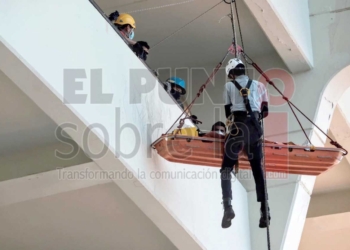 Desalojan con éxito a más de 1,600 huéspedes en simulacro de incendio en la Zona Hotelera