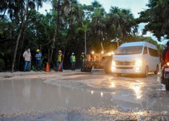 Inicia rehabilitación de zona costera de Tulum para recibir al turismo decembrino