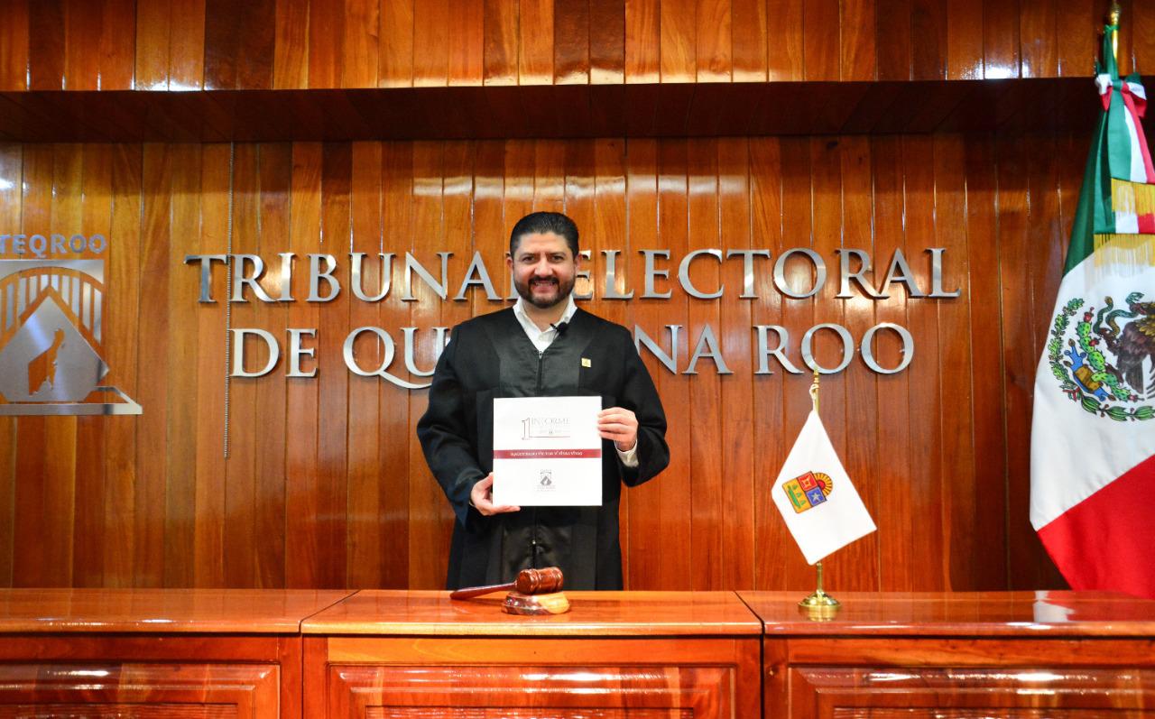 Magistrado Víctor Vivas, borracho golpea a su esposa