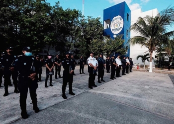 Academia de policía en BJ, una de las mejores equipadas en Quintana Roo