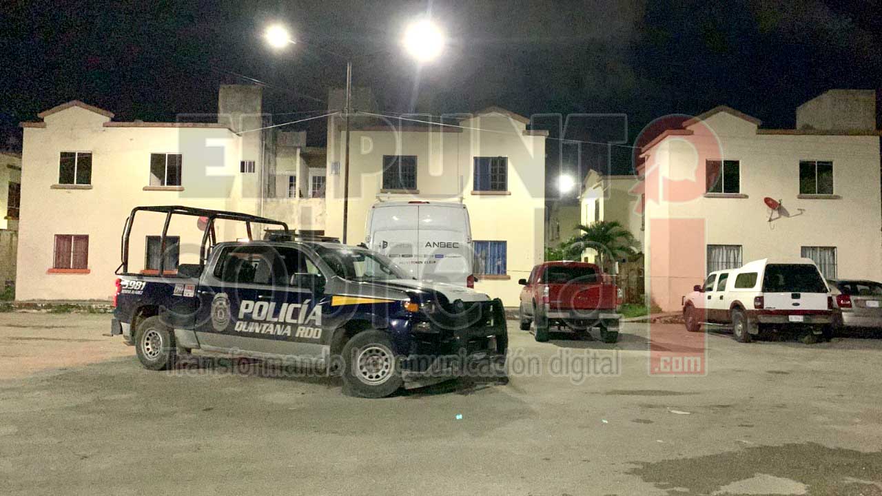 Balean a sujeto en mismo fraccionamiento de Cancún donde asesinaron a menor de 13 años