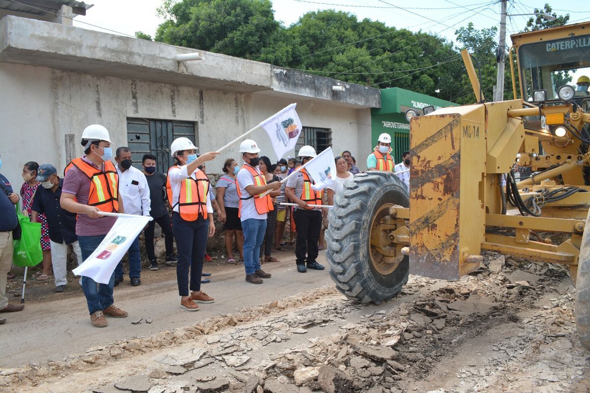 Ayuntamiento de Carrillo Puerto inicia obras de rehabilitación vial en comunidad con antiguo rezago de infraestructura