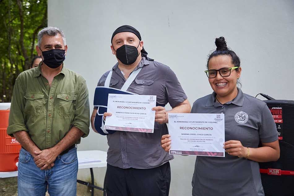 Fomentan manejo adecuado de fauna en Cozumel