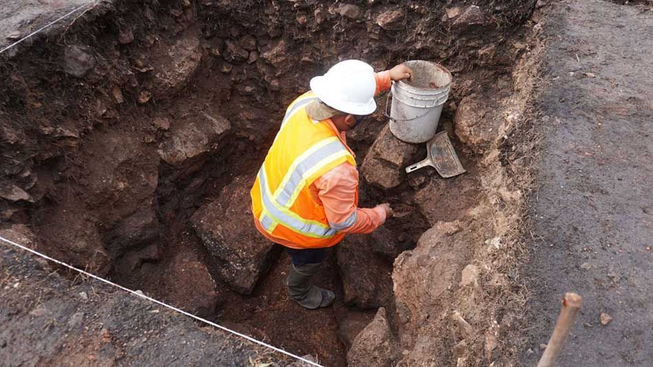 Fonatur e INAH descubren espacio prehispánico sacro en Campeche