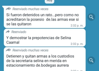 Detienen y quitan armas a los custodios de la Secretaria General del Ayuntamiento de José María Morelos en Mérida