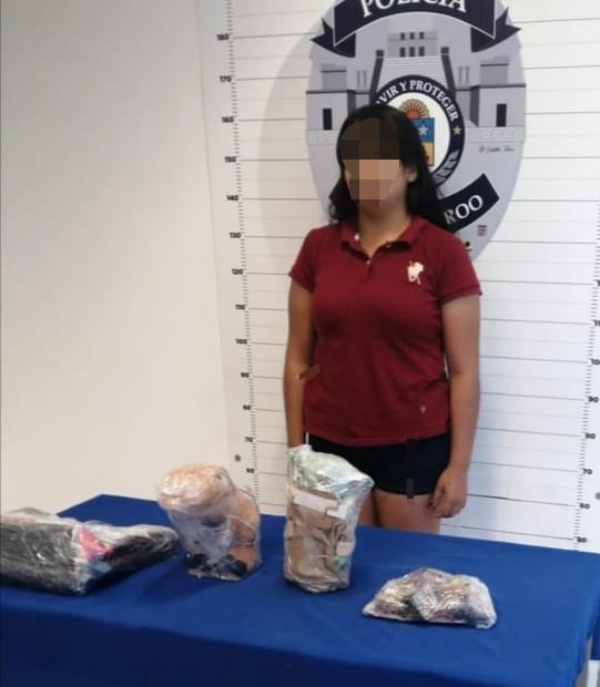 Joven de 18 años detenida por robar juguetes de una tienda en Cancún