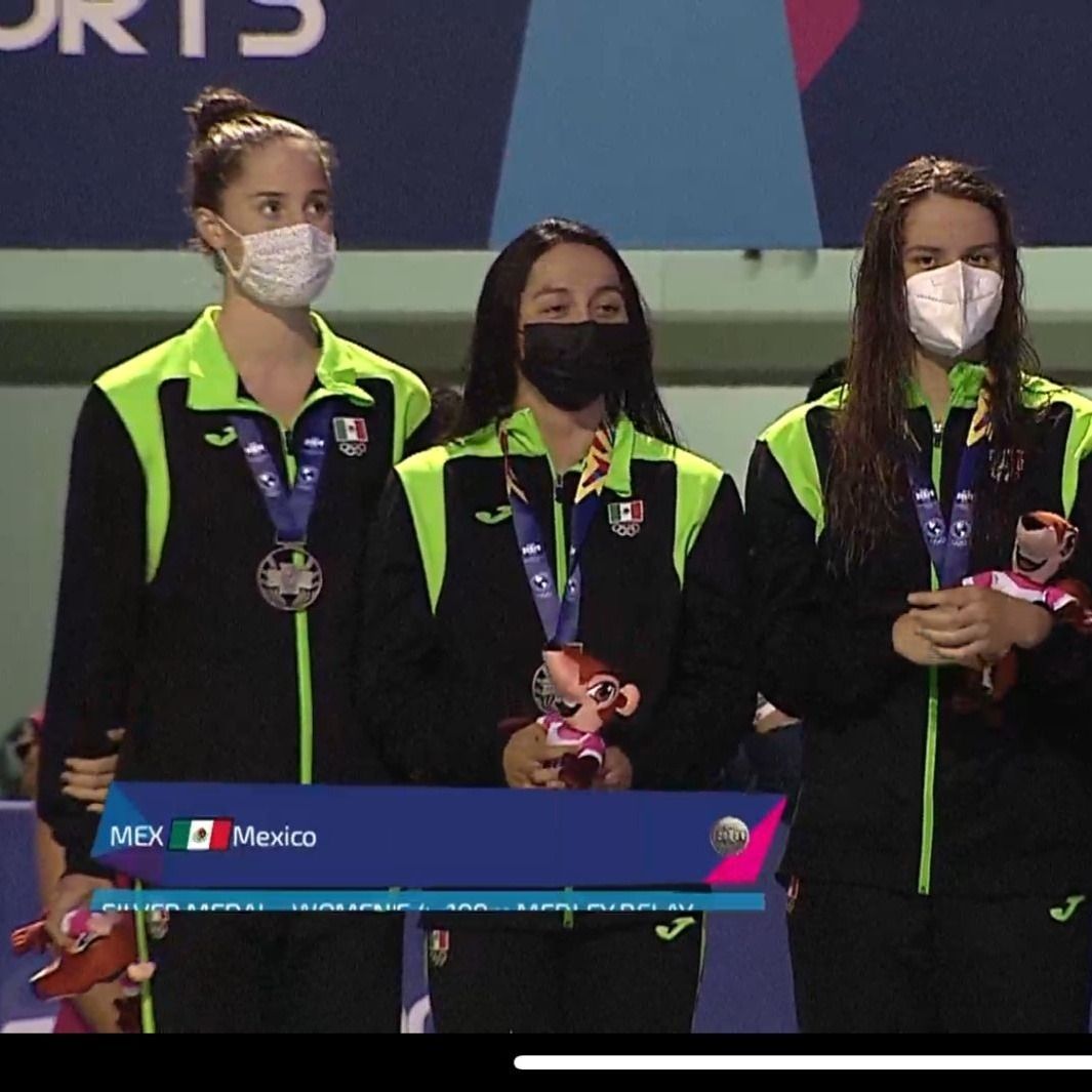 Nadadores quintanarroenses concluyen con 9 medallas participación en Juegos Panamericanos Juveniles de Cali