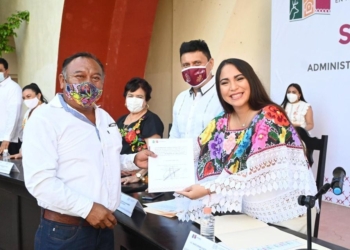 Rinden protesta nuevas autoridades comunitarias de Felipe Carrillo Puerto