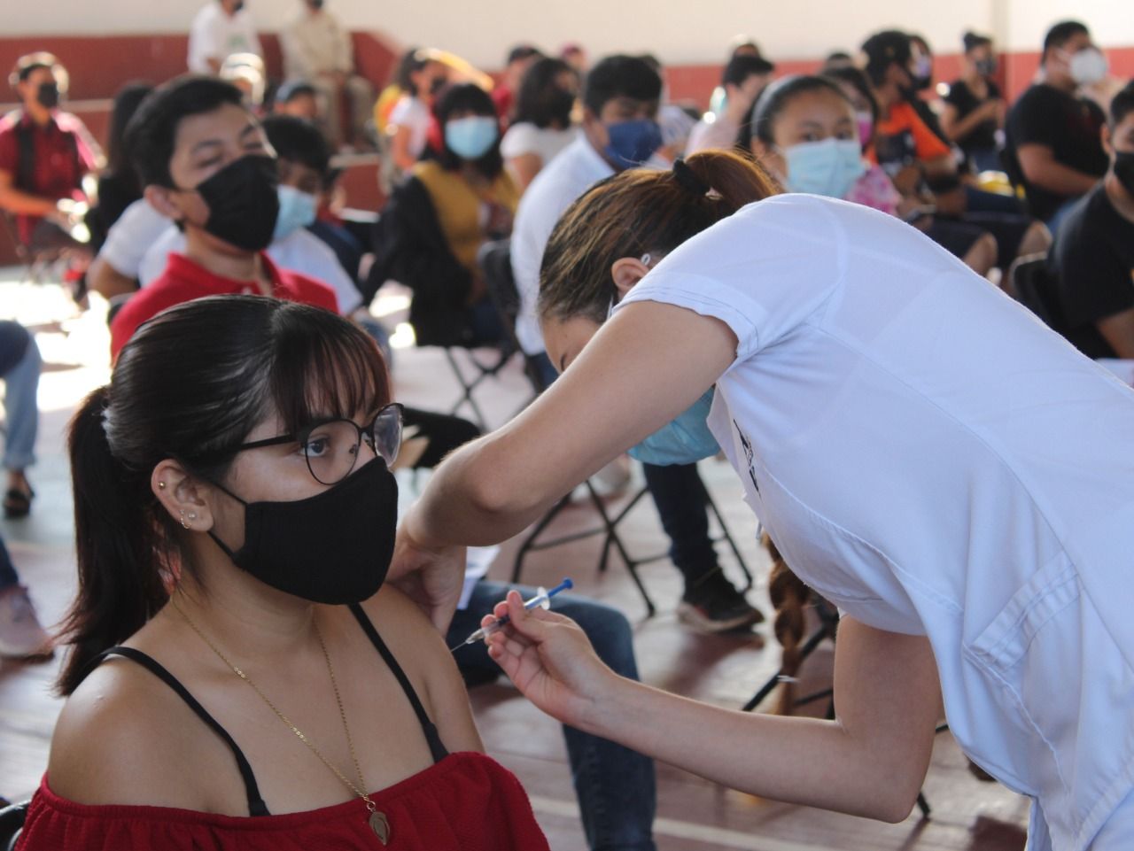 En Valladolid, activo inicio de la campaña de vacunación anticovid para jóvenes de entre 15 a 17 años