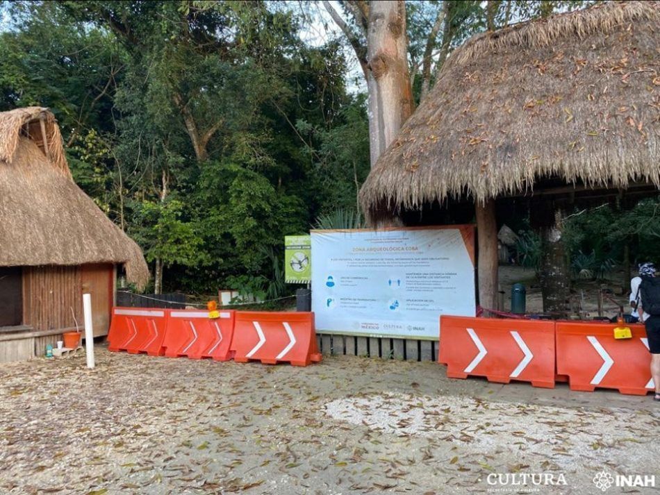 La Zona Arqueológica de Cobá estará a partir de hoy cerrada al público por trabajos del INAH