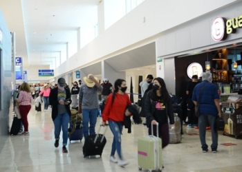 El aeropuerto de Cancún, con 532 operaciones y una conexión con 72 destinos nacionales y del extranjero
