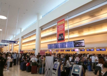 Inicia el primer fin de semana decembrino con 500 vuelos en el aeropuerto de Cancún