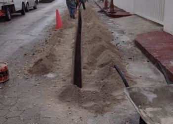 Aguakan inicia obras de renovación de red de agua potable en zona turística de Puerto Morelos