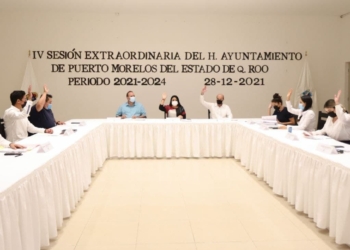 Gran cierre de 2021 en Puerto Morelos; aprueba Cabildo el Presupuesto de Egresos 2022