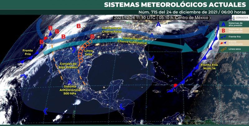 Desciende el termómetro en Quintana Roo: Adrián Martínez Ortega