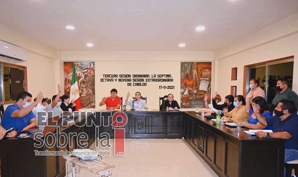 Cabildo de Felipe Carrillo Puerto aprueba presupuesto cercano a 600 mdp para 2022
