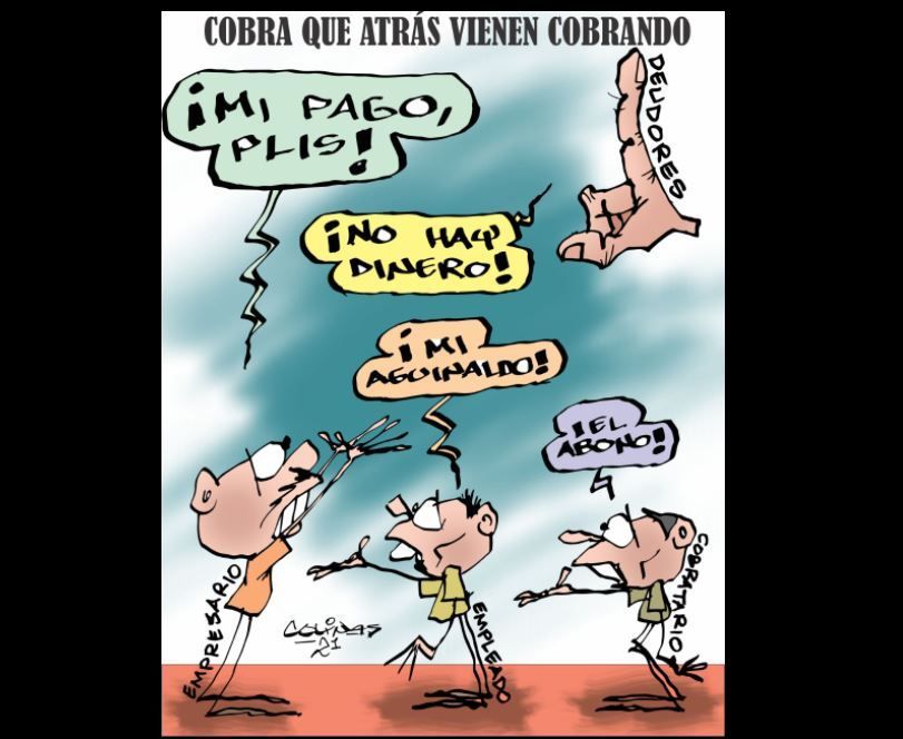 COLINAS: Cobra que atrás vienen cobrando