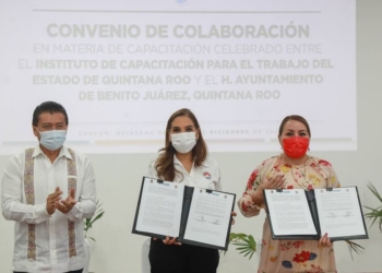 Ayuntamiento de Benito Juárez firma convenio para detonar capacidades de sus empleados en pro de ciudadanía