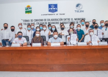 Marciano Dzul une esfuerzos con ingenieros y arquitectos para la transformación de #Tulum