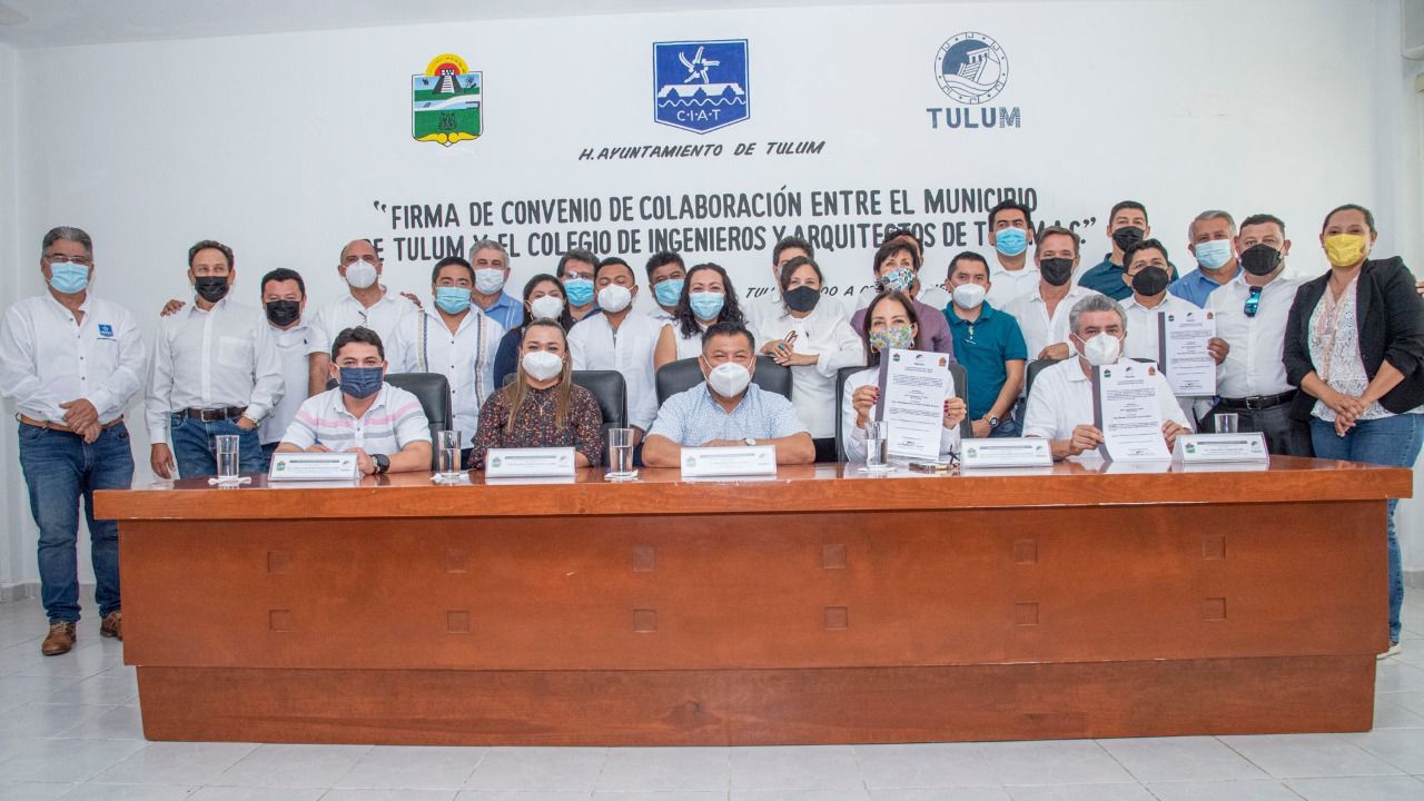 Marciano Dzul une esfuerzos con ingenieros y arquitectos para la transformación de #Tulum