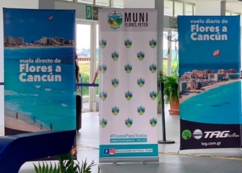 TAG Airlines realiza vuelo inaugural de su ruta desde Flores, Guatemala, hacia Cancún, México