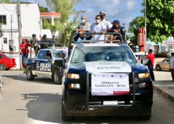 Ayuntamiento de Lázaro Cárdenas inicia operativo-Guadalupe Reyes 2021