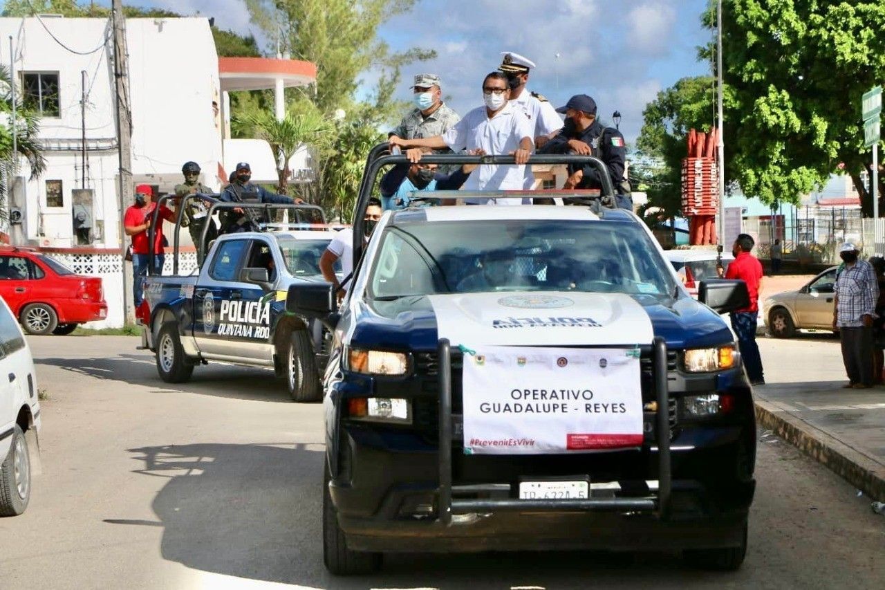 Ayuntamiento de Lázaro Cárdenas inicia operativo-Guadalupe Reyes 2021