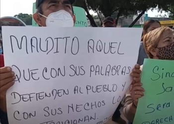 Se manifiestan trabajadores sindicalizados, denuncian acoso y violación a sus derechos laborales