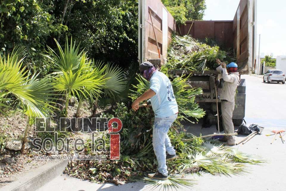 Hoteleros de Puerto Morelos entregan herramientas de trabajo a área Municipal de Servicios Públicos
