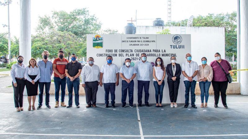 Marciano Dzul inaugura foro de consulta ciudadana para un mejor #Tulum