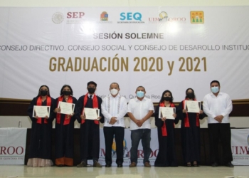Ayuntamiento de José María Morelos ofrece opción laboral a 70 nuevos egresados de Universidad Intercultural Maya