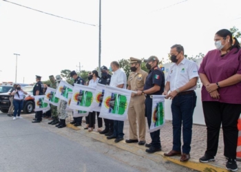 Ponen en marcha operativo decembrino en Tulum