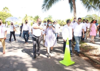Remodelación del boulevard bahía enaltece Chetumal: Yensunni Martínez