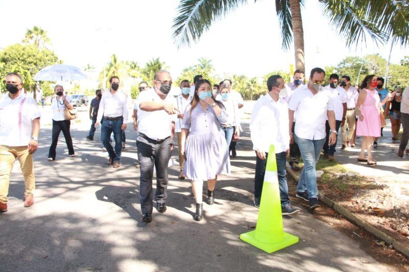Remodelación del boulevard bahía enaltece Chetumal: Yensunni Martínez