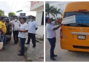 Taxistas se preparan para renovar al Comité Directivo del Sindicato de Taxistas en Mahahual