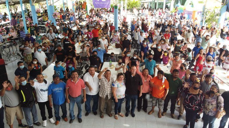 Agradece Nivardo Mena apoyo de Mototaxistas de JMM